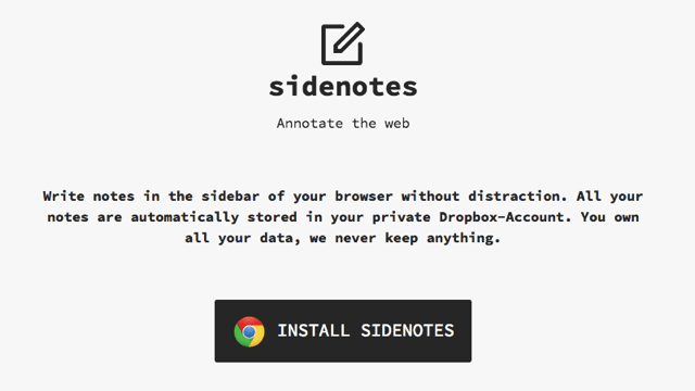 Sidenotes