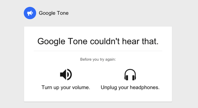 Google Tone