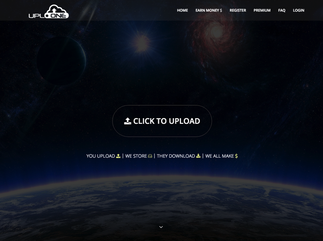 Upload One 免費檔案上傳服務,透過他人下載來賺取收益 Upload One 免費檔案上傳服務,透過他人下載來賺取收益