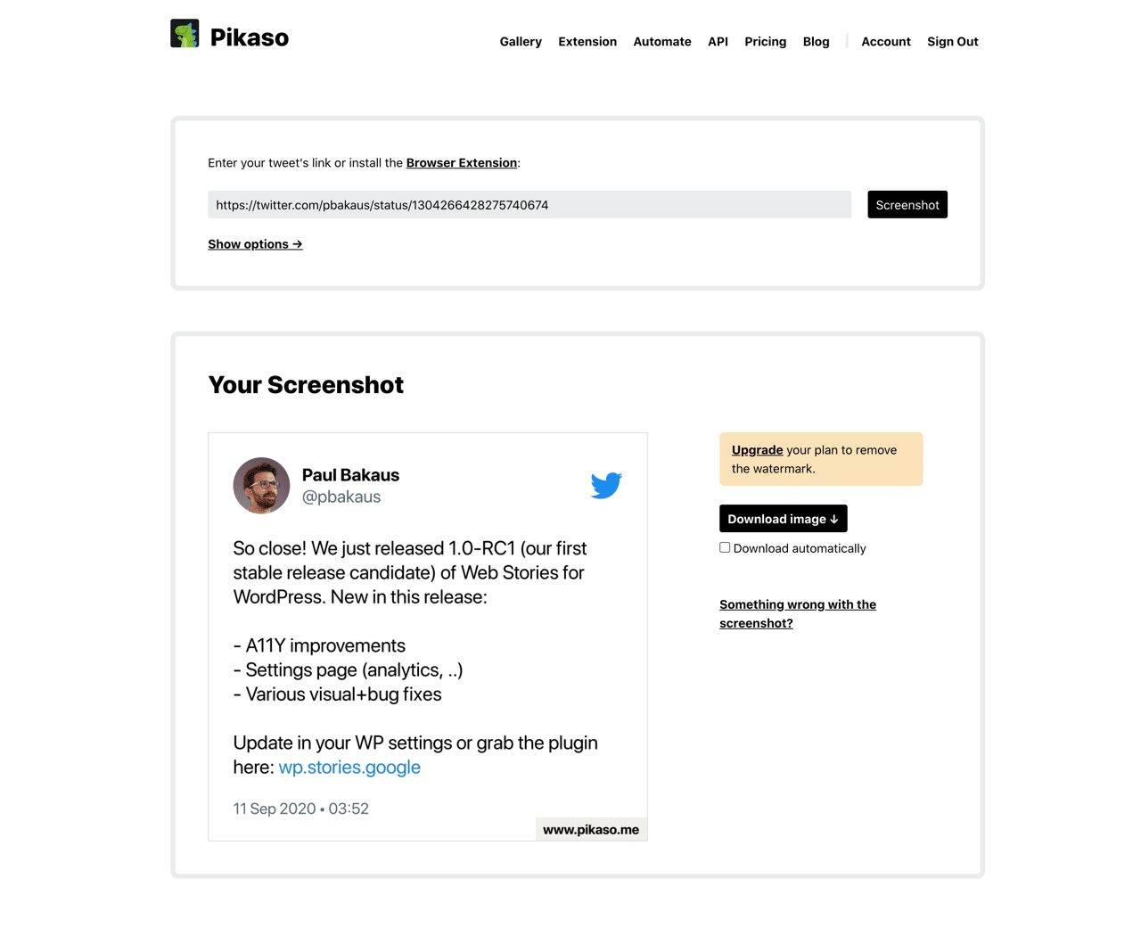 Screenshot 2020-09-13 15.07.png Pikaso Extension
