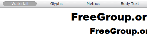 myfontbook-glyphs