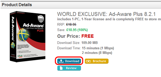 World Exclusive: Ad-Aware Plus 8.2.1