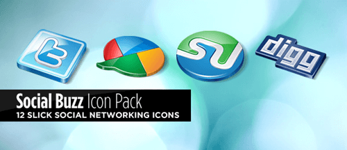Social Buzz Icon Pack