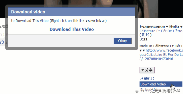 Facebook Video Downloader 臉書影片下載器 快速下載fb 影片