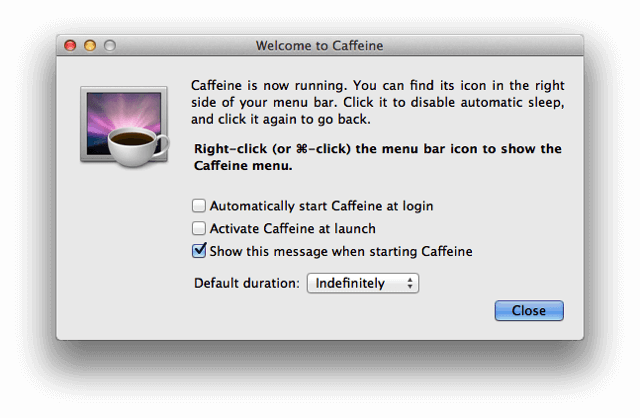 Caffeine mac os аналоги