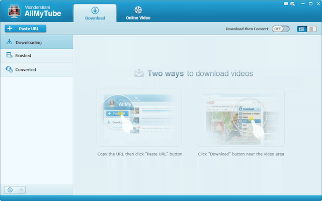 Wondershare AllMyTube 線上影片下載、轉檔軟體，限時免費