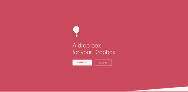 Balloon.io 在 Dropbox 建立接收檔案頁面，開放其他人一鍵快速上傳檔案