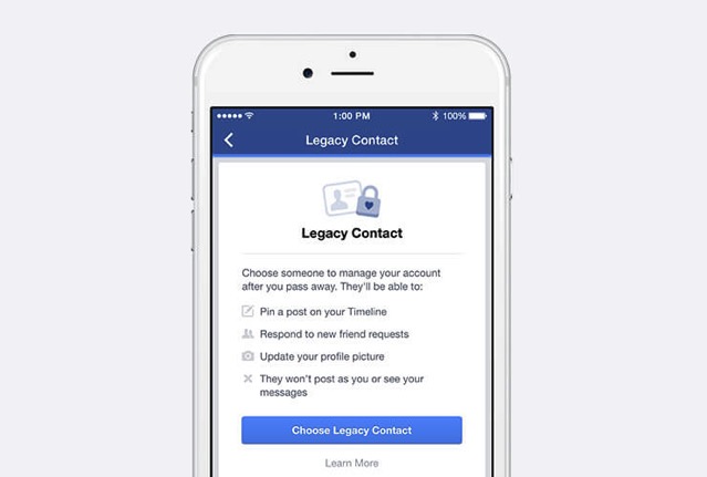 Facebook 為紀念帳號加入「代理人」設定，協助管理身後留下的文章、相片等內容