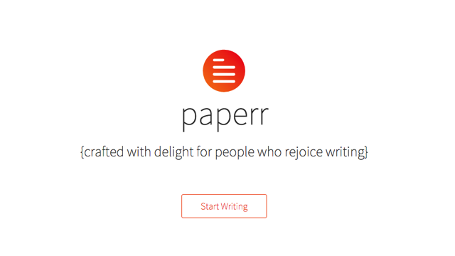 Paperr 讓瀏覽器化身優雅文字編輯工具，美好你的寫作體驗