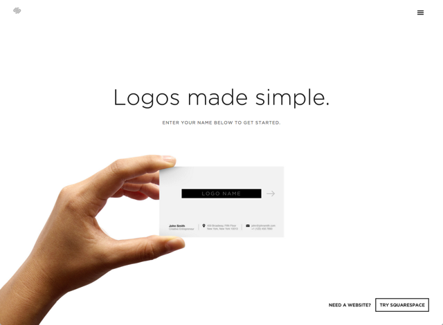 Squarespace Logo 簡單三步驟，快速設計專屬於你的精美 Logo