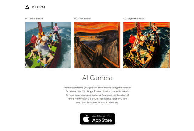 Prisma 滑動手指藝術魂上身，為你的相片調入世界名畫風格特效（iOS App）