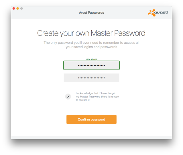 Avast passwords что это