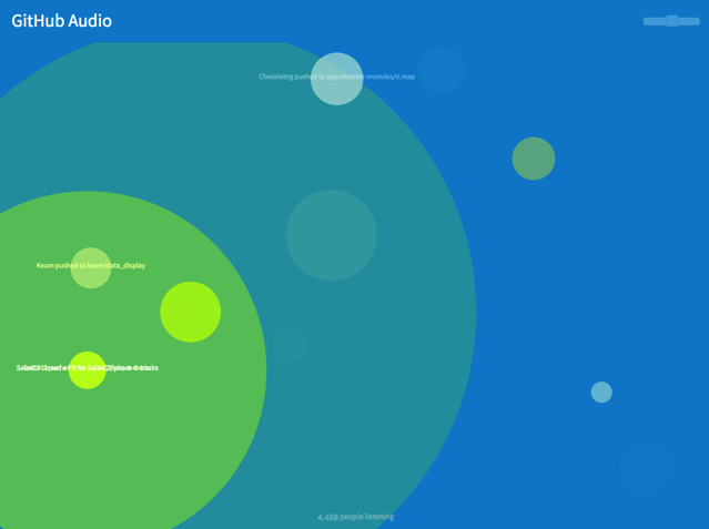 GitHub Audio