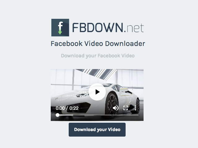 FBDown Video Downloader 快速下載 Facebook 影片（Chrome 擴充功能）