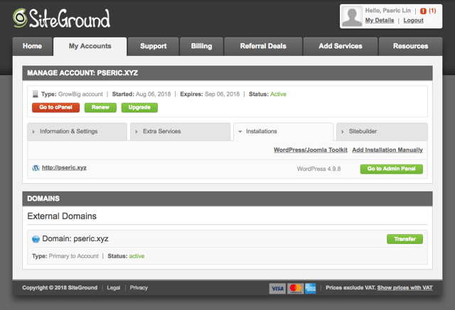 2018-08-06_1731.png 在 SiteGround 虛擬主機建立 WordPress 網站教學