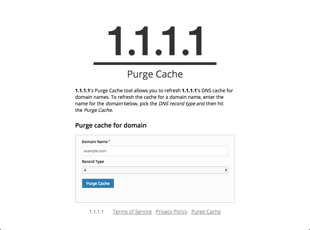 Purge Cache 重整 Cloudflare 快取紀錄，加速 DNS 更新時間