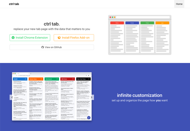 Ctrl tab 在瀏覽器分頁顯示對你更有用的新聞資訊（Chrome、Firefox）