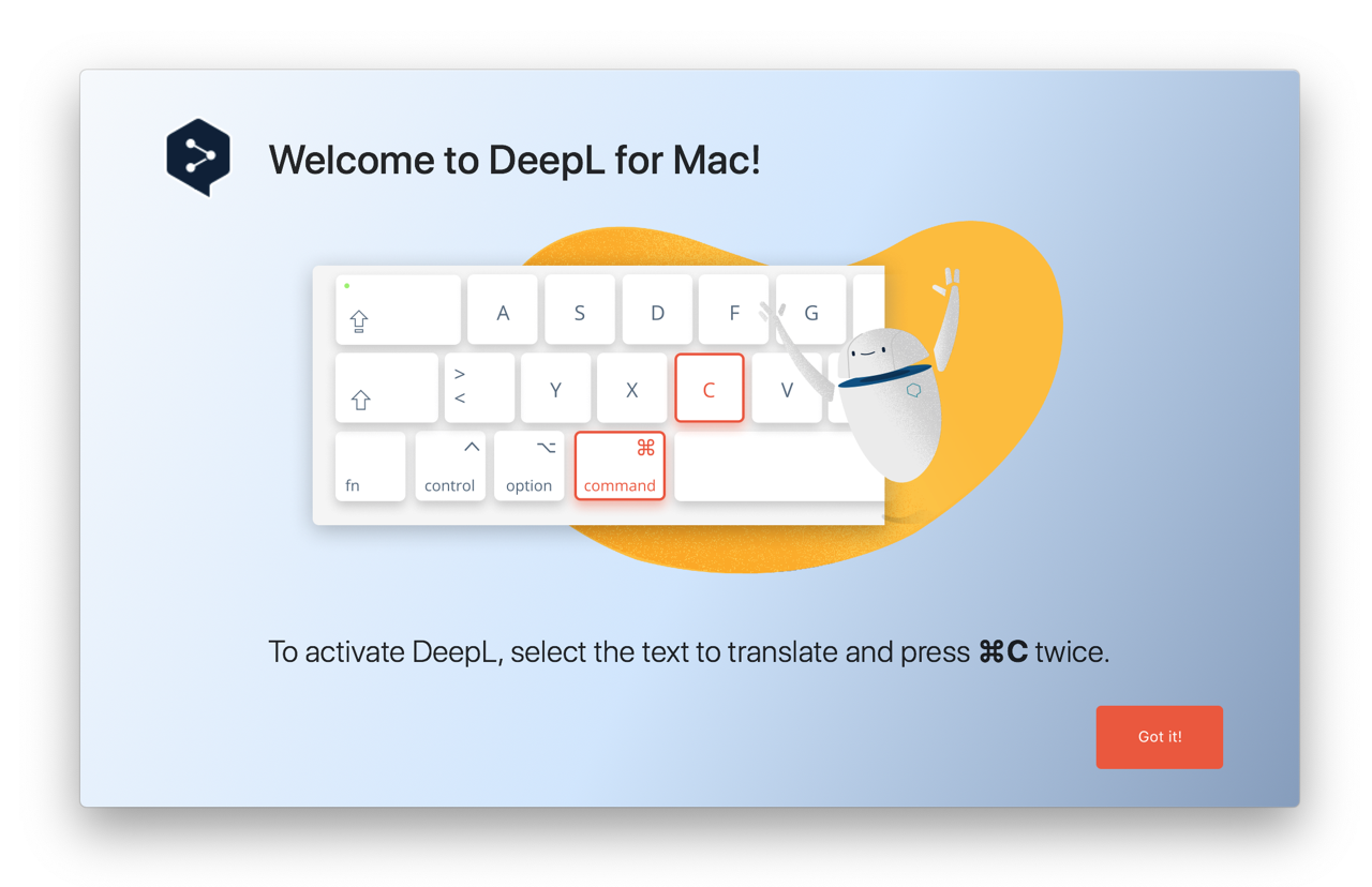 免費下載deepl 翻譯軟體 在windows Macos 複製文字快速轉換中文