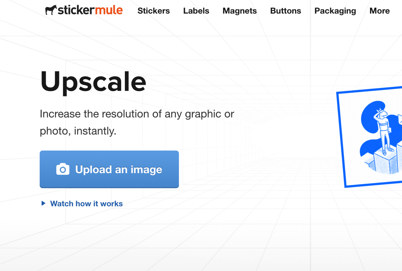 Upscale by Sticker Mule