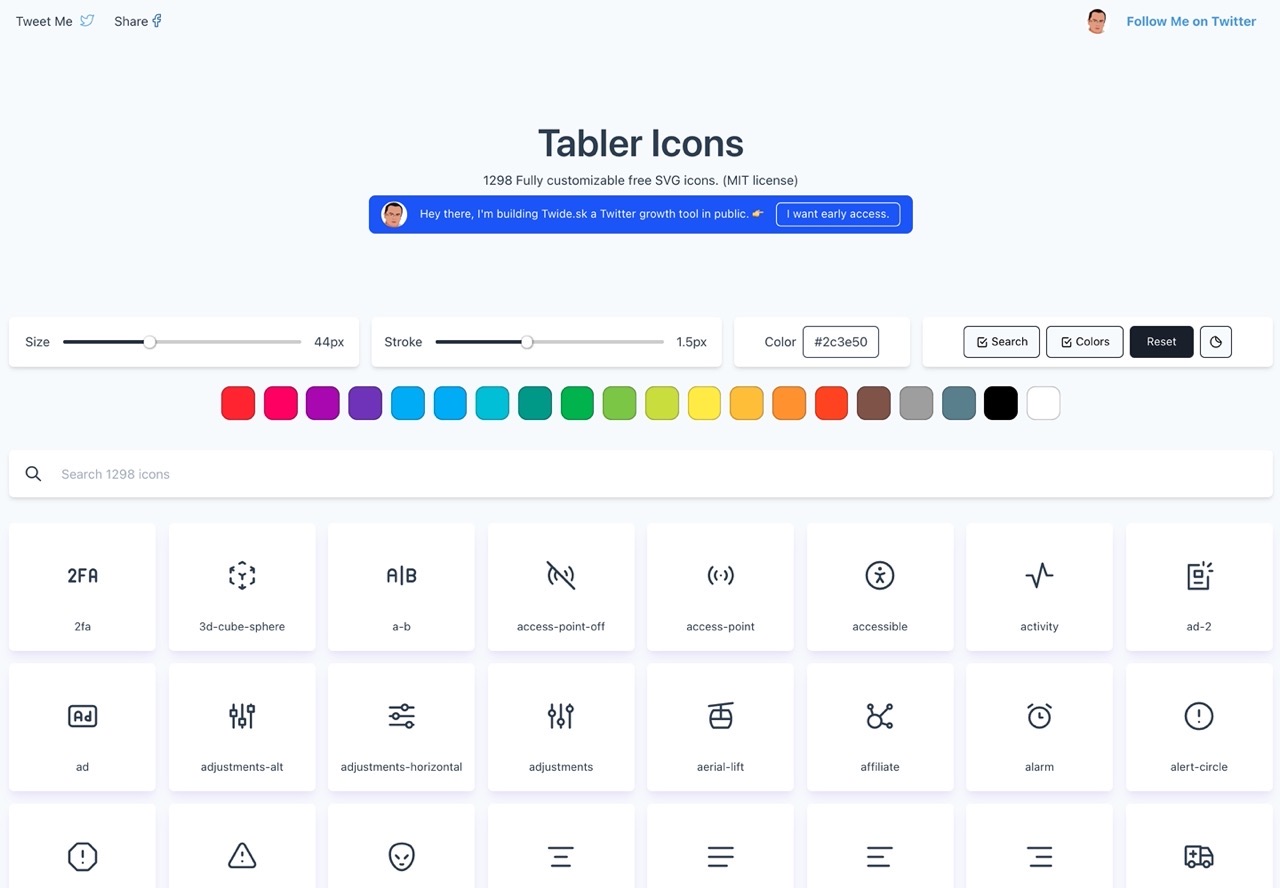 Tabler Icons