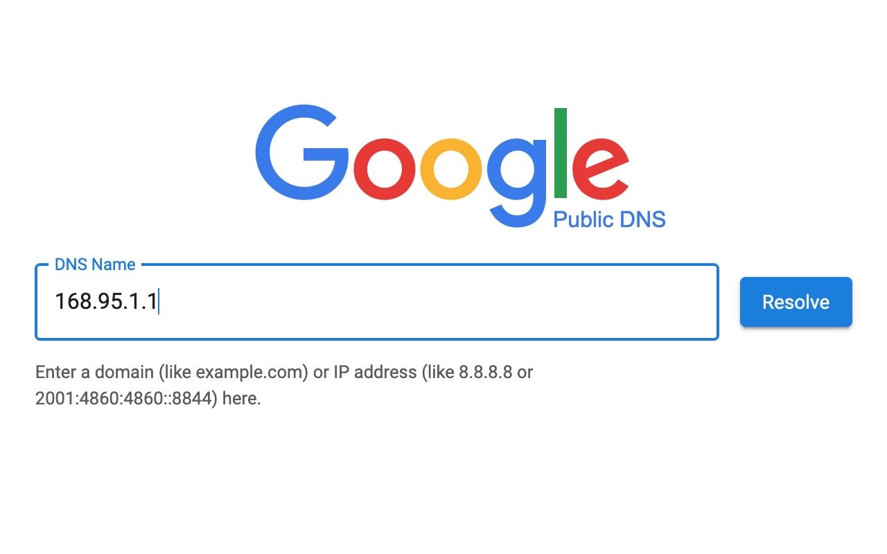 DNS Google