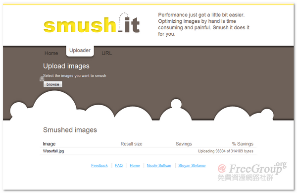 smush it! - 線上圖片壓縮，優化傳輸速度、節省佔用的容量與頻寬。