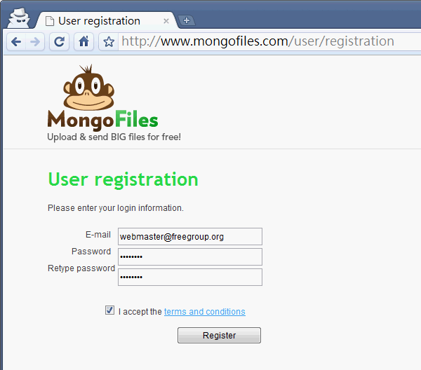 MongoFiles