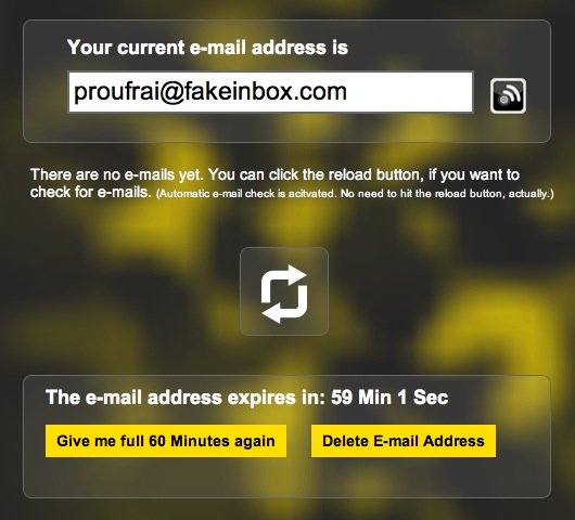 FakeInbox 臨時信箱服務，完成驗證而不洩漏真實身分