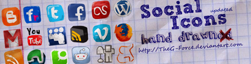 social-icons-hand-drawned