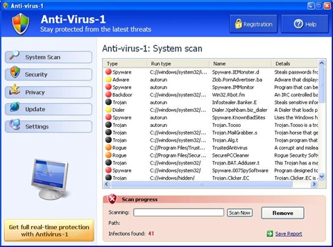 Fake Antivirus