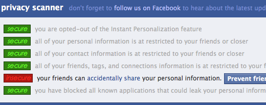 使用ReclaimPrivacy檢查你的Facebook隱私設定是否安全