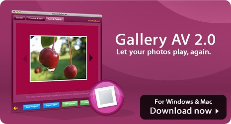 Gallery AV 簡易Flash相簿製作軟體