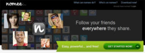 nomee 整合超過120個社群網站！