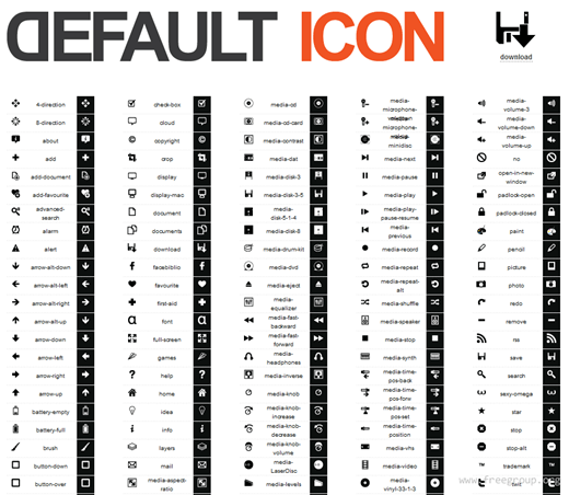 Default Icons