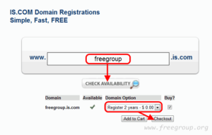 IS.COM 可自訂DNS紀錄、無廣告的免費轉址服務