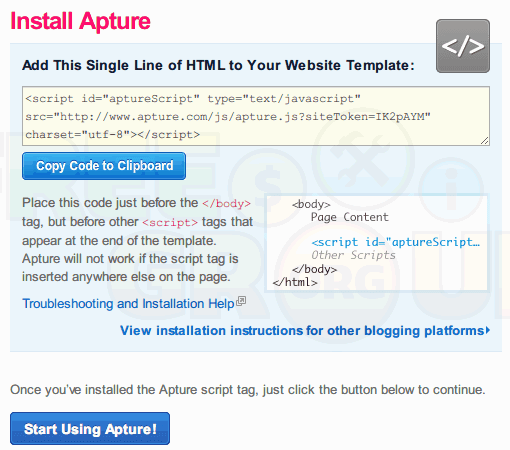 Apture 關鍵字自動加入註解，使網站內容更豐富