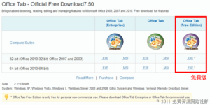 Office Tab 在 Word、Excel、PowerPoint 加入分頁標籤功能 6 Office Tab 在 Word、Excel、PowerPoint 加入分頁標籤功能