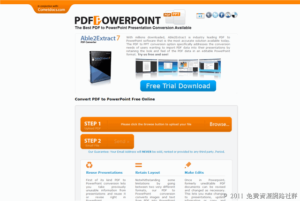 PDF to PowerPoint Online 線上 PDF 轉 PPT
