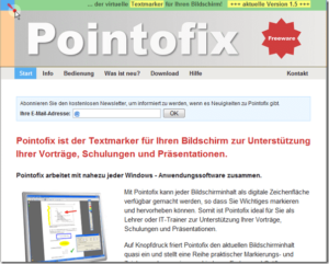 Pointofix 免費螢幕畫筆工具