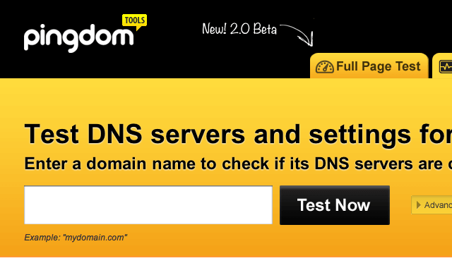 Pingdom DNS Health 檢查網域名稱 DNS 設定健康狀況