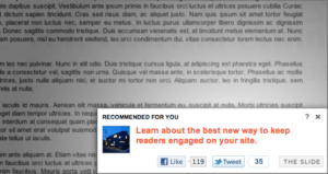 SimpleReach 閱讀文章時自動載入「推薦內容」，增加讀者在網站的停留時間