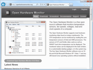 Open Hardware Monitor 免費硬體溫度監測工具