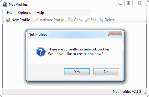 Net Profiles 一鍵快速切換 Windows 網路設定