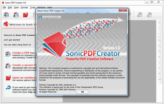 Sonic PDF Creator 3.0 強大的 PDF 軟體完整版，限時免費下載（價值 $49.95 USD）