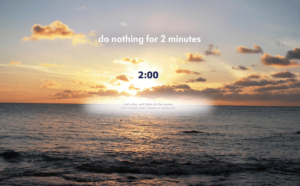 Do Nothing for 2 Minutes 兩分鐘什麼都不做，你以為很簡單嗎？