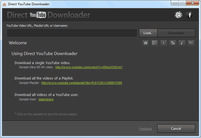 Direct YouTube Downloader：免費YouTube 影片下載軟體，包含直接下載MP3 及轉檔功能
