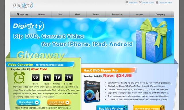 Macx Iphone Video Converter 在mac 裡將影片轉為iphone Ipod 和ipad 支援的格式 限時免費下載 含序號 免費資源網路社群