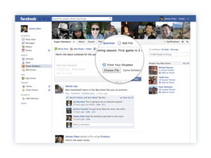 在 Facebook 社團分享你的 Dropbox 檔案，還可同步更新