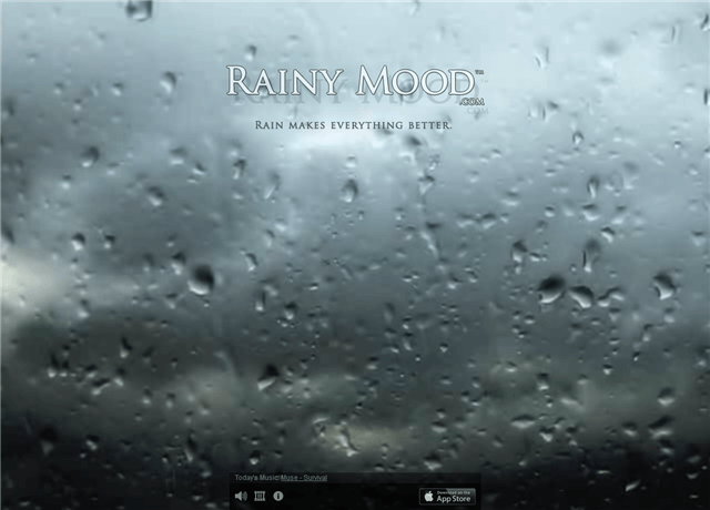 RainyMood 享受漫步在雨中、又不用全身濕透的浪漫，幫助你文思泉湧的雨聲產生器