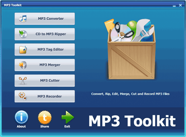 MP3 Toolkit － 六合一 MP3 工具箱限時免費（含序號）